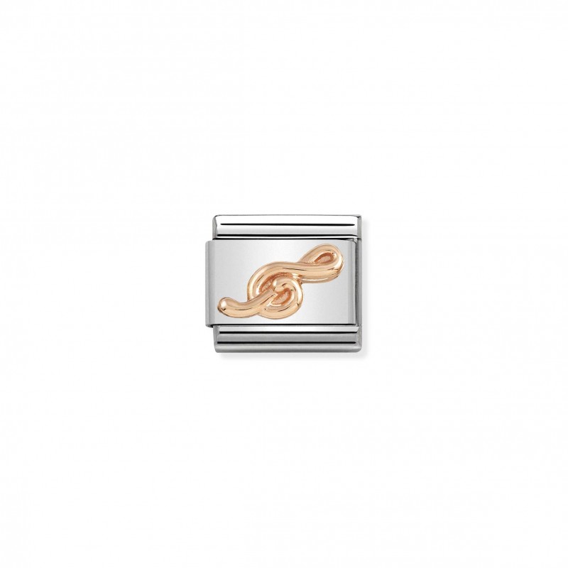 Composable Classic Link Rose gold Treble Clef