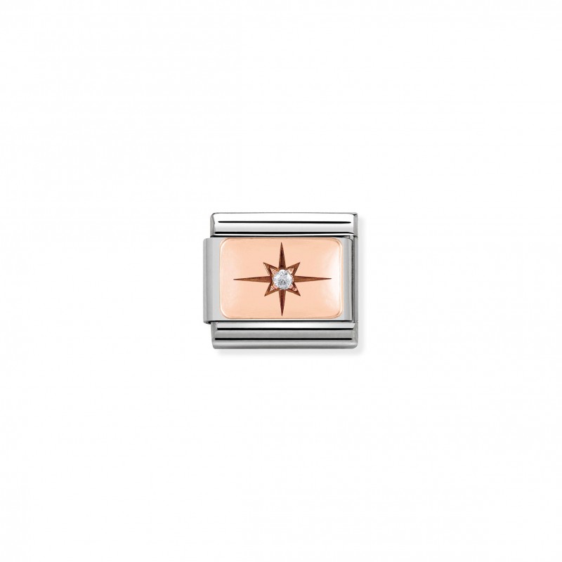 Composable Classic Link Rose Gold Little Star