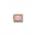 Composable Classic Link with Pink Opaline