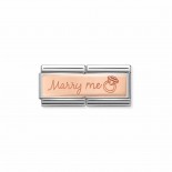 Composable Classic Marry Me and Ring Double Link