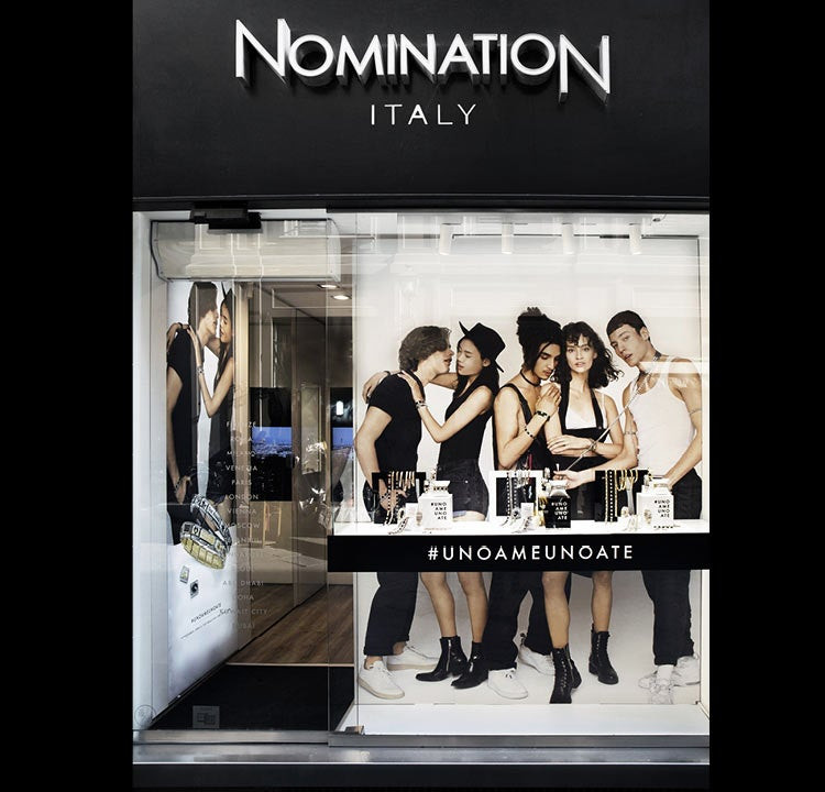 Visit the Store Locator to find your nearest Nomination store.